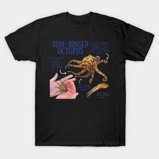 Animal Facts - Blue-ringed Octopus T-Shirt